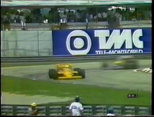 Télécharger la video: Gran Premio del Brasile 1987: Sorpasso di Johansson a Patrese e primo pit stop di N. Piquet