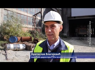 Novi buldožer u RBM –u, 16. oktobar 2017 (RTV Bor)