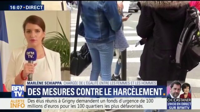 Harcèlement de rue : Marlène Schiappa compte sur la dissuasion et la verbalisation par la police du quotidien