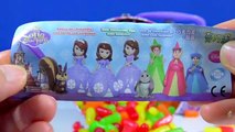 Disney Princess Sofia & Dora Lunch Box Toys Sofia the First Surprise Egg MLP Micro Lite Hello Kitty