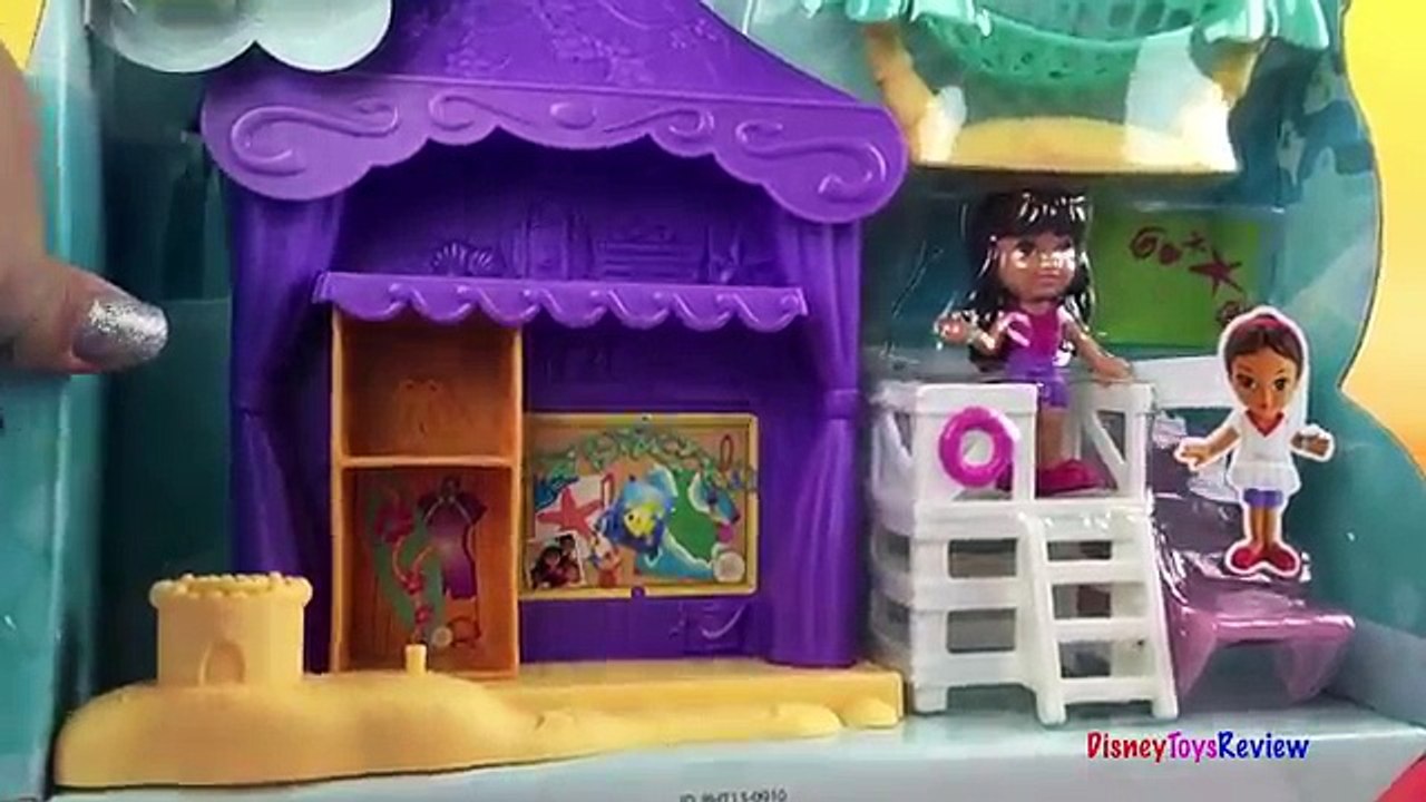 Dora and Friends ❤ Playa Verde Cabana visit Disney Princesses Ariel Bell Snow White