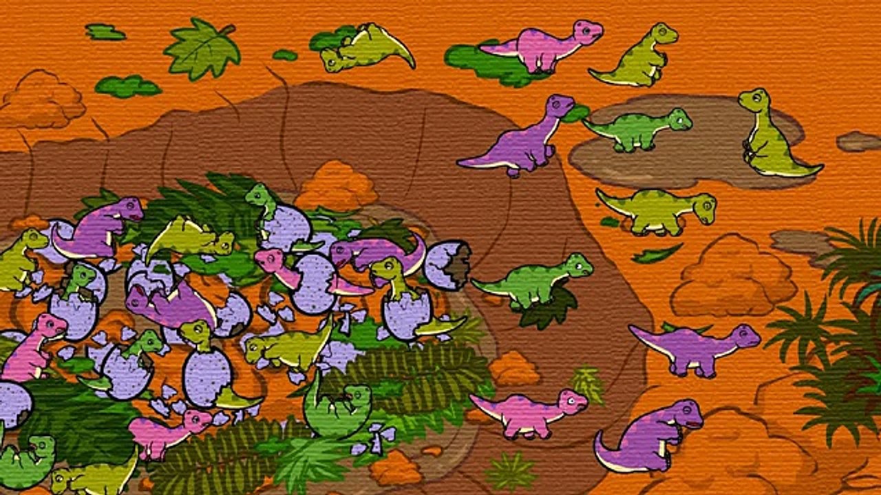 기이한 공룡탐험 #39 사랑에 빠진 오르니톨레스테스 ★지니키즈 공룡대탐험