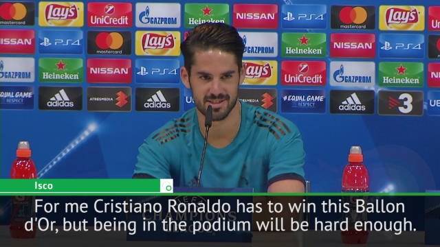 Ronaldo has to win Ballon d'Or - Isco