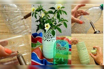 ابداعات رائعة مع الزجاجات البلاستيكية