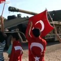 VIDEO: Entire Turkish Army tank battalion enters Idlib