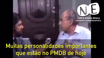 Brizola falando sobre o governo Temer
