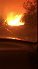 Deux hommes frôlent la mort dans les incendies de Californie !