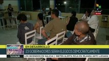 Miles de venezolanos ejercen su derecho al voto en comicios regionales