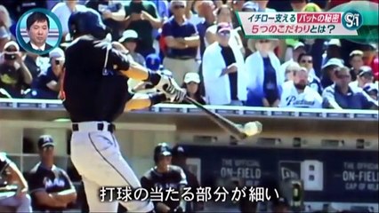 繊細なイチローのバットの秘密～その5つとは・・・（プロ野球選手にとって当たり前の秘密）