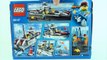 Lego Fishing Boat with Shark 60147 - Lego City motor boat Fishing Rod - Lego Speed Build