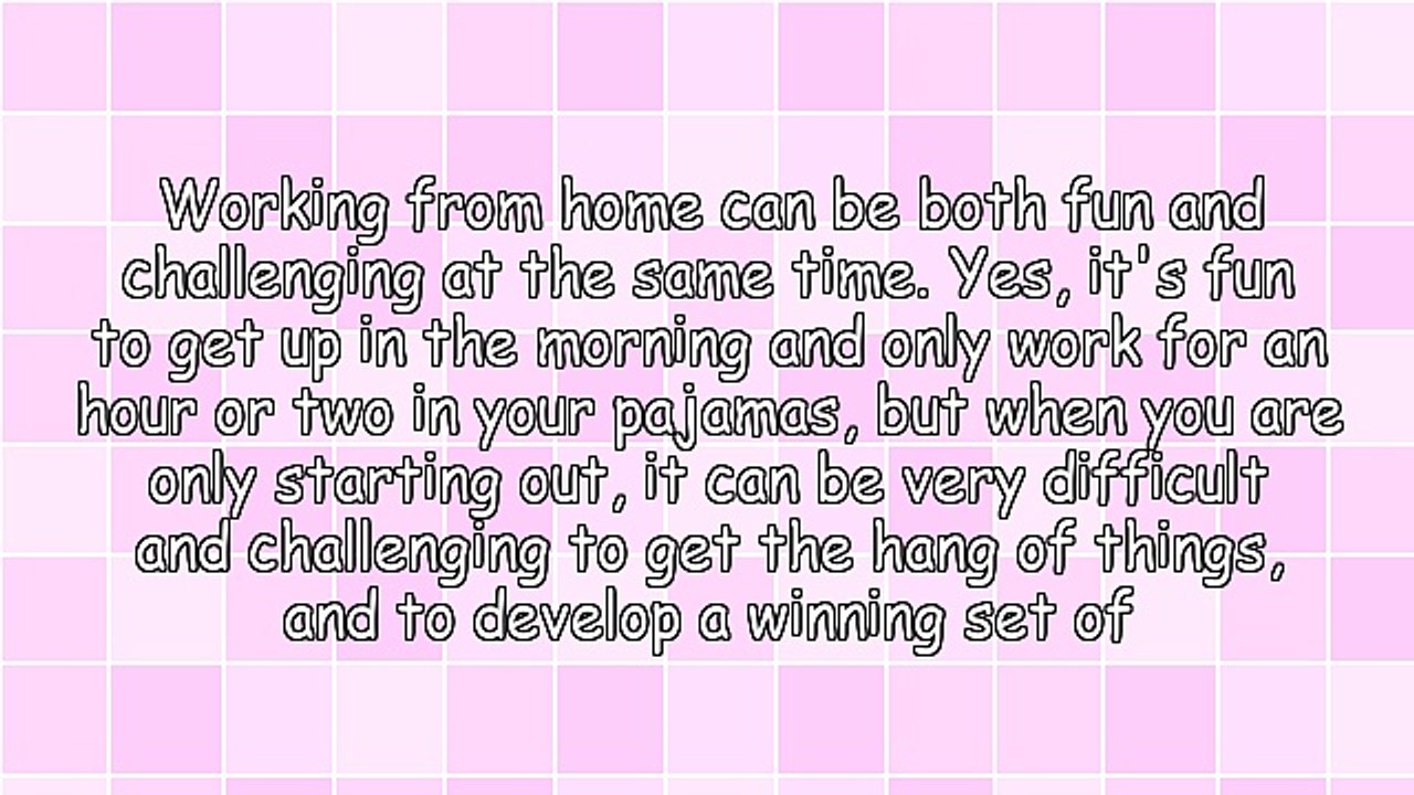 5 Tips To Help You Start Working From Home