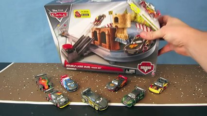 DISNEY PIXAR CARS CARBON RACERS RACETRACK PLAYSET WORLD GRAND PRIX STORY SET