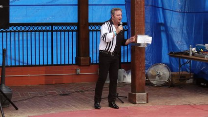 Colin Paul sings 'It's Now Or Never' 2017 Days Inn Pool Party