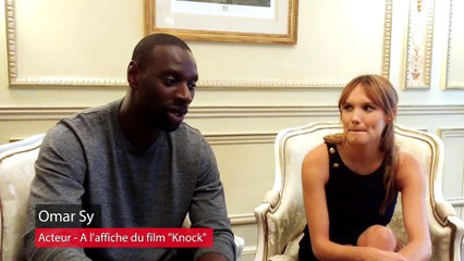 Omar Sy et Ana Girardot à l'affiche du film "Knock"