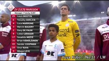 久保裕也タッチ集 ズルテ・ワレヘム戦1ゴール2アシスト Yuya Kubo vs Zulte Waregem 18/05/2017