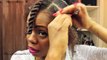 How to Flat Twist Natural Hair - Tutorial