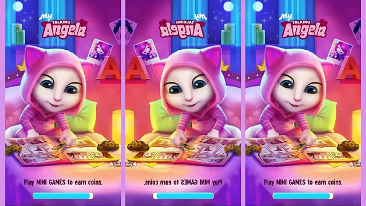 My talking Angela Baby size Diamond Fur Mirroring Gameplay great makeover for Kid. Ep.23