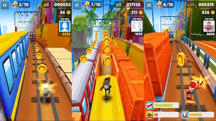 Subway Surfers Jake vs Dark vs Star | Charer Outfits Full HD - video gameplay charers VS #27
