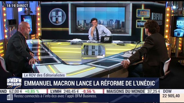 Le Rendez-Vous des Éditorialistes: Emmanuel Macron lance la réforme de l'Unédic - 16/10