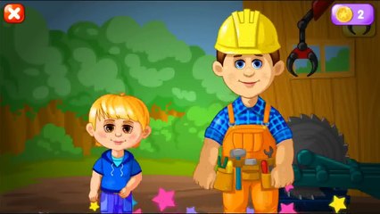 Builder Game For Kids - Permainan Membangun Rumah -Game Mobil Truk Pasir ,Stum ,Komatsu Anak # 3