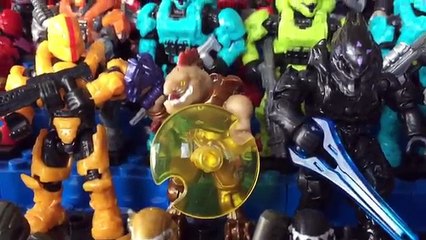 Halo mega bloks custom figure stand