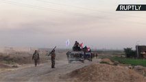 تقدم القوات العراقية بإتجاه كركوك