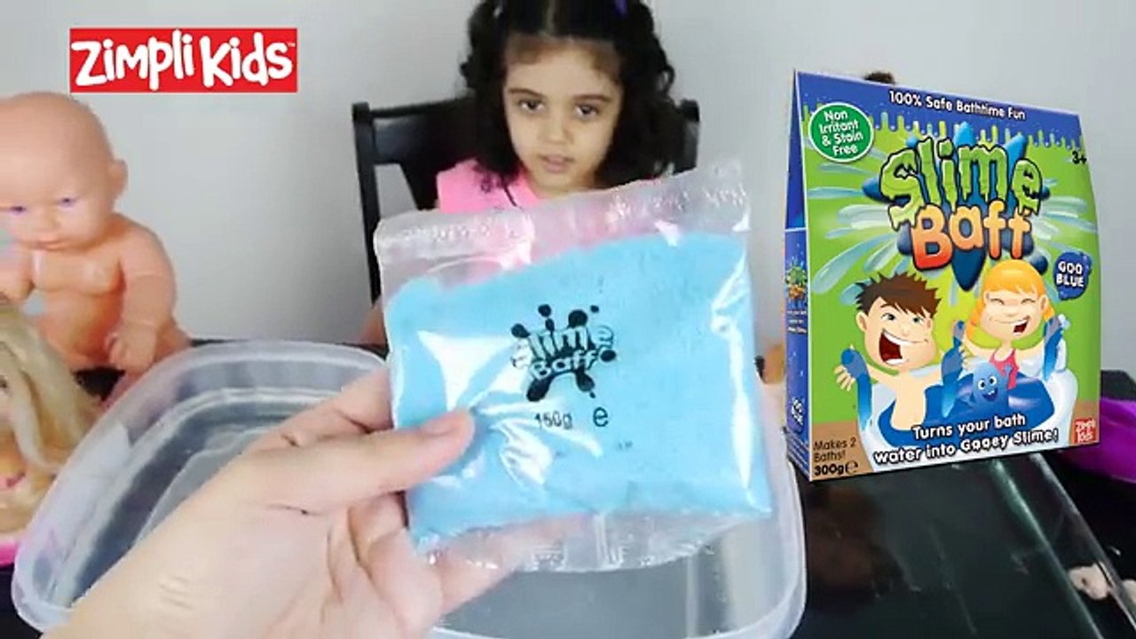 Squishy Slime Baffتحدي سلايم باف و سبحنا باربي
