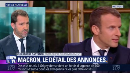 Castaner sur l'interview de Macron: "Il a regretté de ne pas avoir pu aborder certains thèmes"