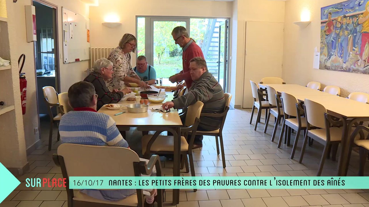 Sur Place chez les petits frères des Pauvres à Nantes