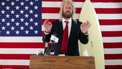 President Trump Explains How To Claim for Surfers