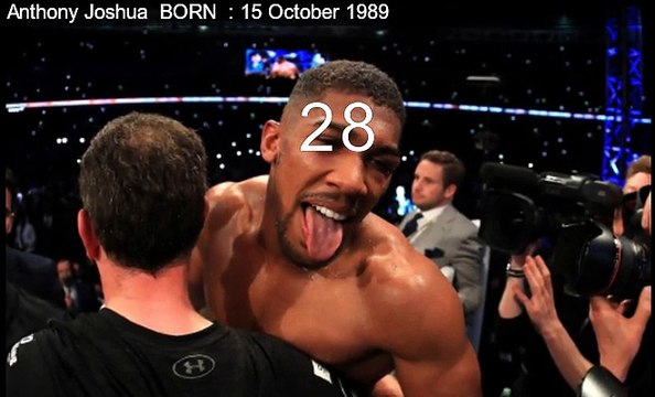 Anthony Joshua vs Adele Who is younger and richer?