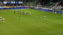 1-1 Το γκολ του Εμάνουελ Περόνε- Παναθηναϊκός 1-1 ΑΕΛ Λάρισα - 16.10.2017
