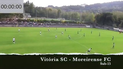21 passes, 50 segundos e uma jogada viral dos sub-15 do Vitória