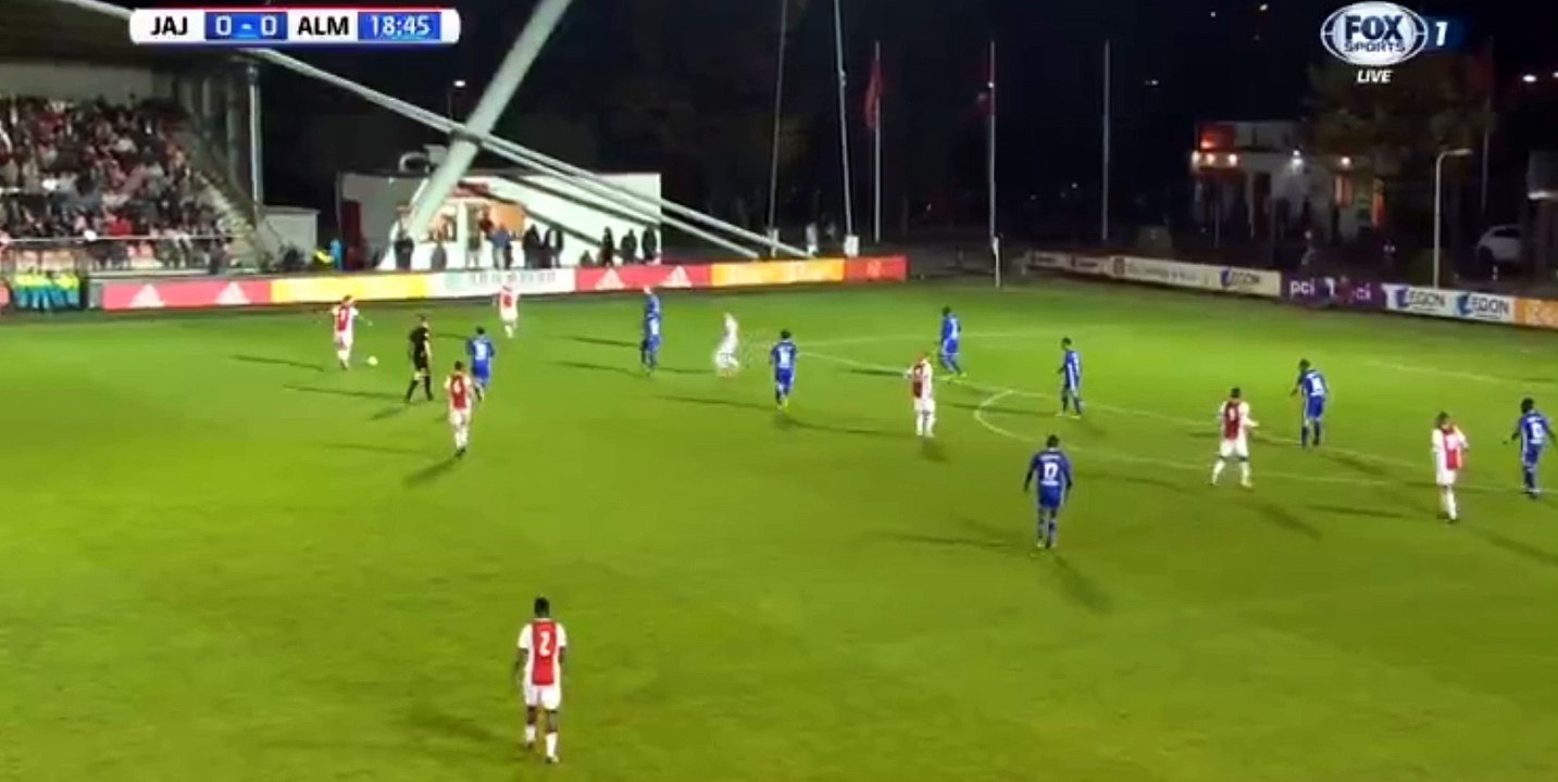 Zander Mateo Cassierra Cabezas Goal HD - Jong Ajax 1-0 Almere City 16.10.2017