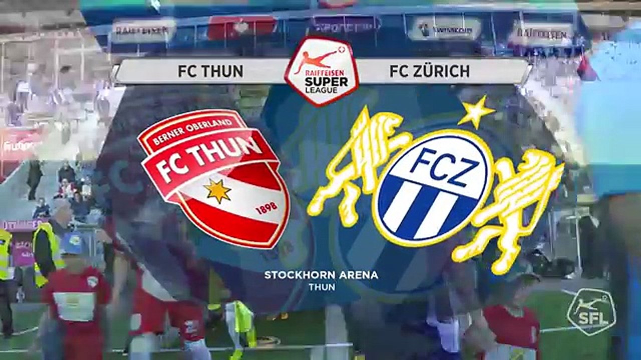 Thun 1:3 Zurich (Swiss Super League. 15 October)