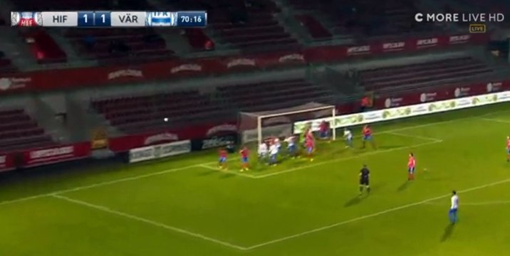 Paulo Marcelo Souza Alves Goal HD - Helsingborg	1-2	Varnamo 16.10.2017