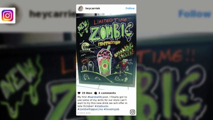 Starbucks is making a Halloween-themed frappuccino