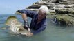Jeremy Wade Has a Very Painful Hands on Experience With a Giant Grouper River Monsters