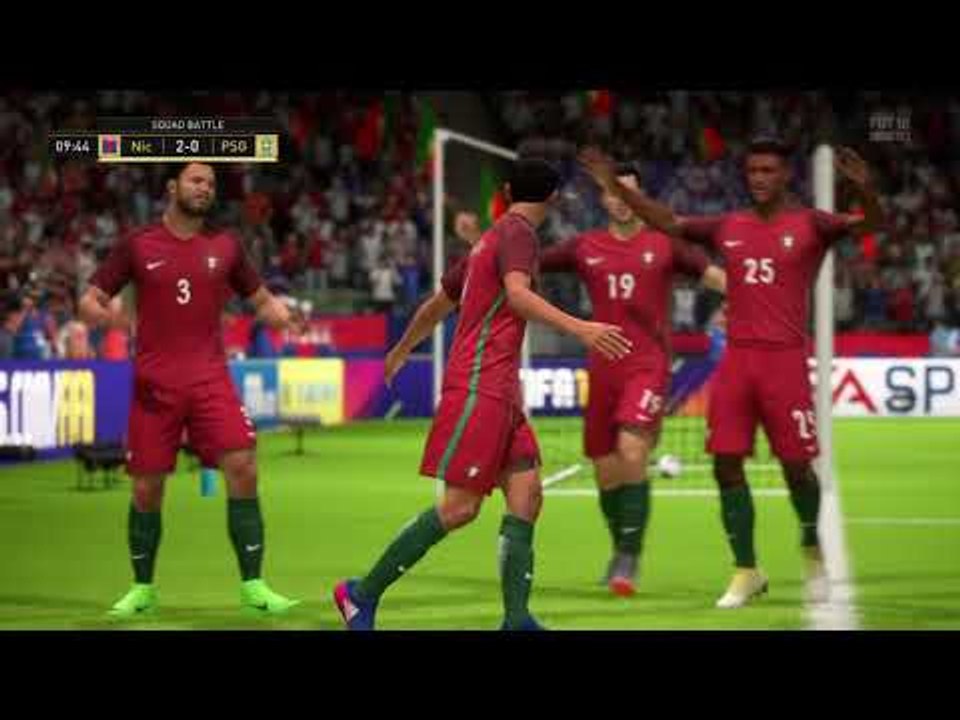 Counterattack and Vargas goal