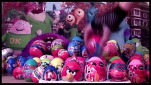 18 Toy Surprise Eggs Angry Birds Spiderman Hello Kitty Thomas Pixar Cars Disney Mickey Spongebob