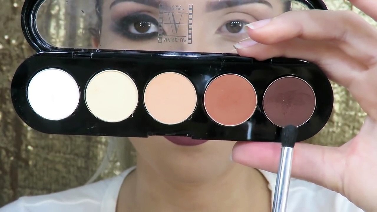 Esfumado na Diagonal (olhos caídos)