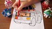 Robocar Poli coloring pages for kids / Робокар Поли раскраска-мультик для детей