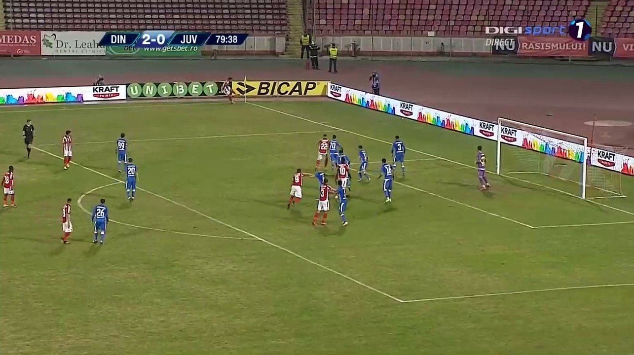 Valentin Costache Goal HD - Dinamo Bucuresti 3-0 Juventus Bucuresti 16.10.2017
