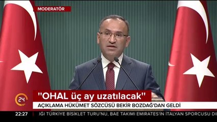 "OHAL 3 ay uzatılacak"