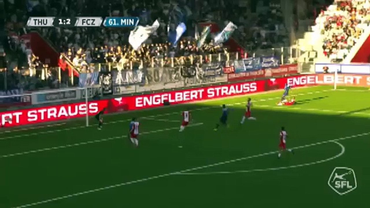 Thun 1:3 Zurich (Swiss Super League. 15 October)