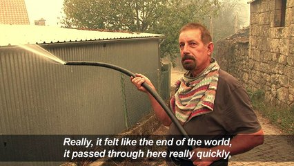 Wildfires kill 34 in Portugal and Spain