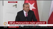 Erdoğan'ın Polonya ziyareti