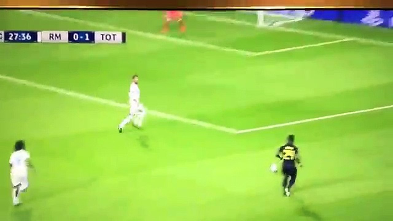 Harry Kane Goal - Real Madrid vs Tottenham 0-1 - 18_10_2017
