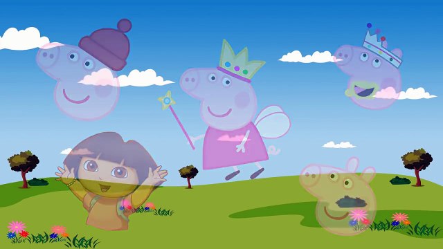 Wrong Heads Eggs Peppa Pig George Mummy Pig Daddy Pig Finger Family Nursery Rhymes | Bear TV