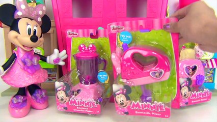 MINNIE MOUSE Kitchen Bowtastic Magical Microwave, Blender Slime Smoothie Maker, Toaster, Mixer TUYC